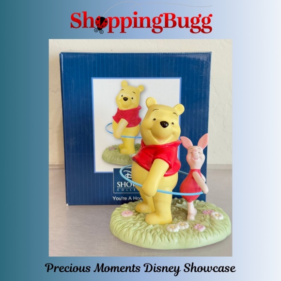 Precious Moments Disney You're A Hoola-ta Fun Winnie The Pooh & Piglet 141703 - Picture 1 of 15